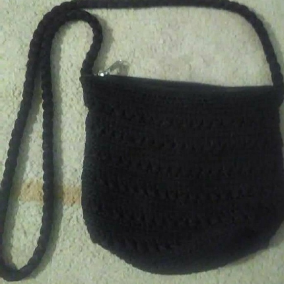 Black Crochet crossbody - Picture 2 of 2